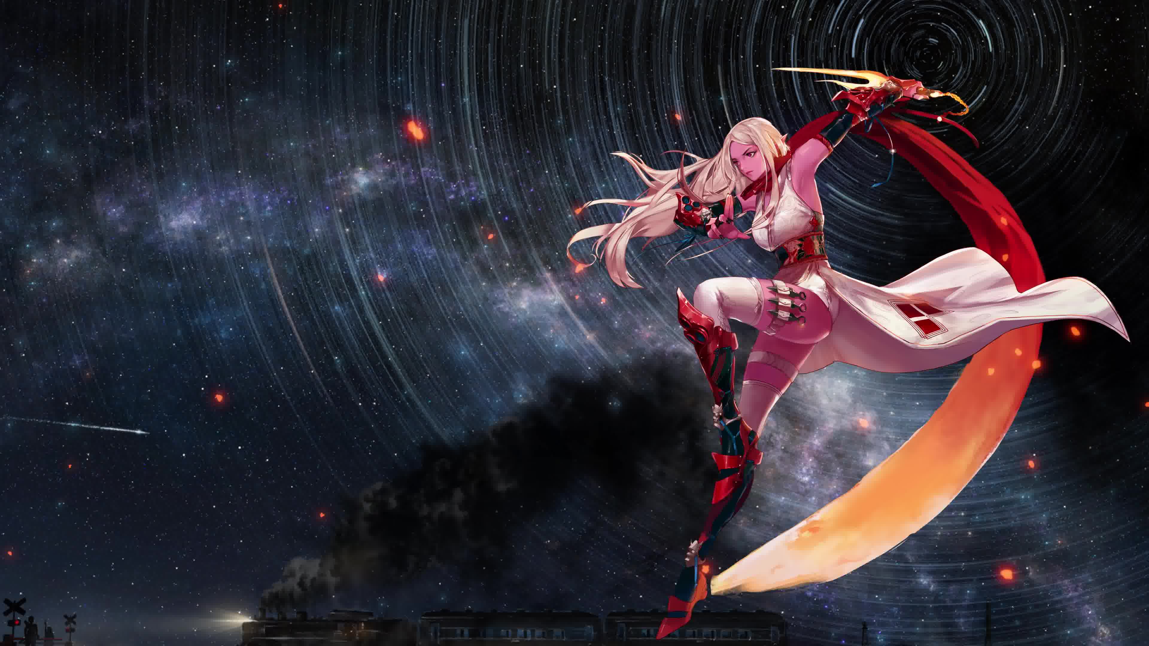 一个锻炼身 一个锻炼身